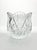 1980s Vintage Heavy Crystal Tulip Scalloped Rose Bowl Vase 4 3/8” X & Fan Cuts Excellent condition. No chips, cracks, or...