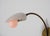 Mid-Century Modern Italian Curved Brass and Opaline Glass Sconces, 1950s, Set of 2 For Sale - Image 3 of 13