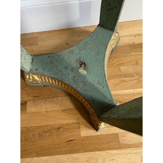 Pair of Antique Painted Iron Athenian Planters For Sale In New York - Image 6 of 10