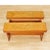 Wood Pair of Vintage Solid Pine Craftsman Benches For Sale - Image 7 of 9