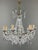 20th Century Crystal and Bronze Chandelier with Pendants For Sale - Image 13 of 13
