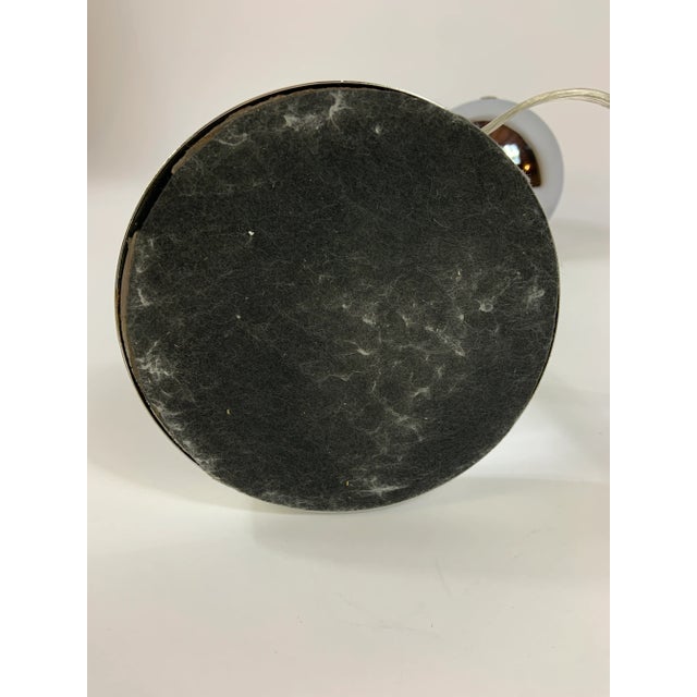 Metal Mid-Century Chrome Desk Lamp With Bending Neck - Rewired For Sale - Image 7 of 11