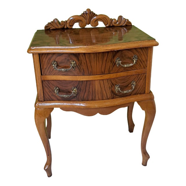 Vintage Louis XV Bedside Table, 1960 For Sale