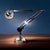 Extra Large Iconic Aluminum Fingalite Architect's Desk Lamp by Adel, Table Lamp England, 1940s For Sale - Image 5 of 18