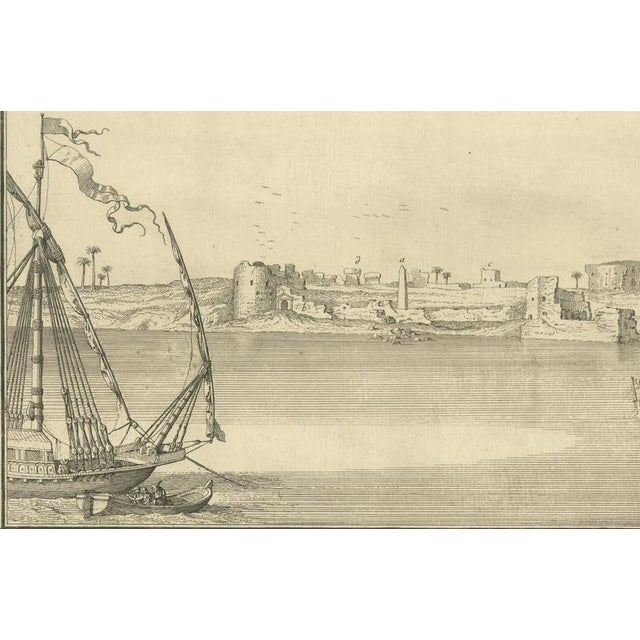 Mid 18th Century Norden & Tuscher, Alexandria Harbor, 1755, Engraving, Paper For Sale - Image 5 of 9