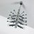 Metal Modernist Sputnik Pendant in Chrome, 1970s For Sale - Image 7 of 16