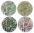 Contemporary Sabi Jungle Coasters, Set of 4 For Sale - Image 3 of 3