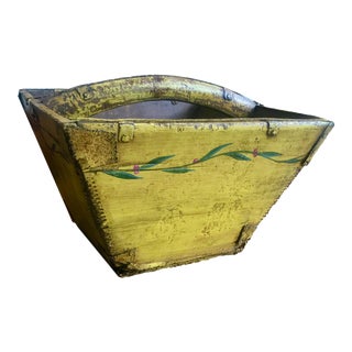 Antique Provencal Flower Trug For Sale