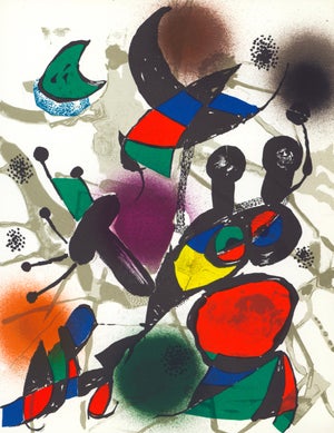 Joan Miró Litógrafia II 1978 Lithograph