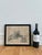 Black Vintage Original Farmhouse Drawing, 1934 Cottage Countryside Art For Sale - Image 8 of 10