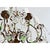 Late 19th Century French Brass Chandelier with Clear & Green Crystals For Sale - Image 16 of 17