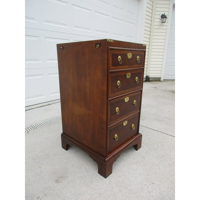 20th Century Chippendale Baker Furniture Locking Chest Chairish
