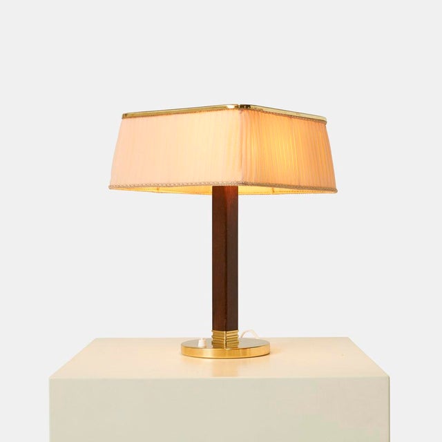 Table lamp Model #5066 by Paavo Tynell for Taito Oy A rare table lamp made in the 1940s for “Taito,” Finland. The lamp has...