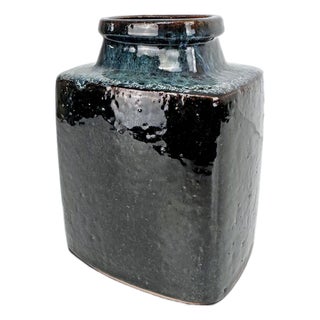 Sculptural Stoneware Vase by Jytte Trebbien, Denmark, 1970s For Sale