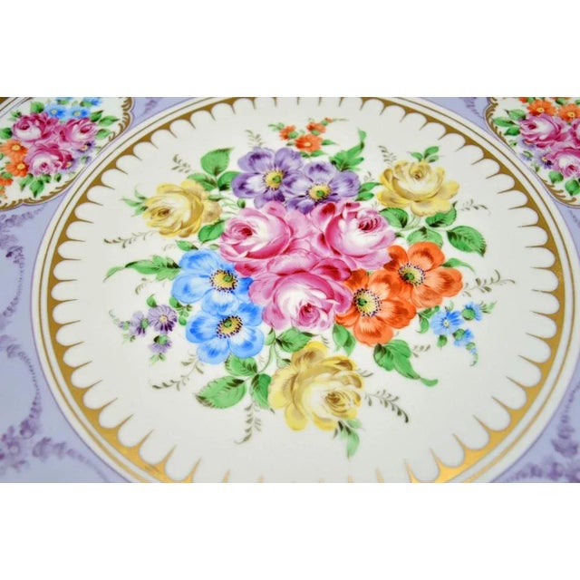 Dresden Style Porcelain Side Table from Von Schierholz, 1950s For Sale - Image 4 of 12