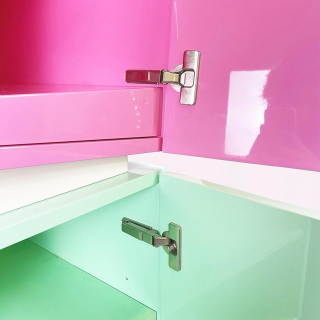 Wood Post-Modern Italian Wood Mod. Disordinati Totems attributed to Cleto Munari, 2020s, Set of 2 For Sale - Image 7 of 15