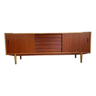 Vintage Trio Sideboard by Nils Jonsson for Hugo Troeds, Sweden, 1960 For Sale