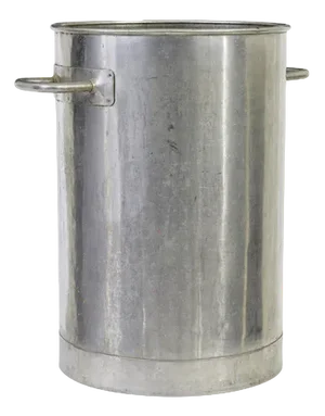 Mid-Century Stainless Steel Vessel, 1950s