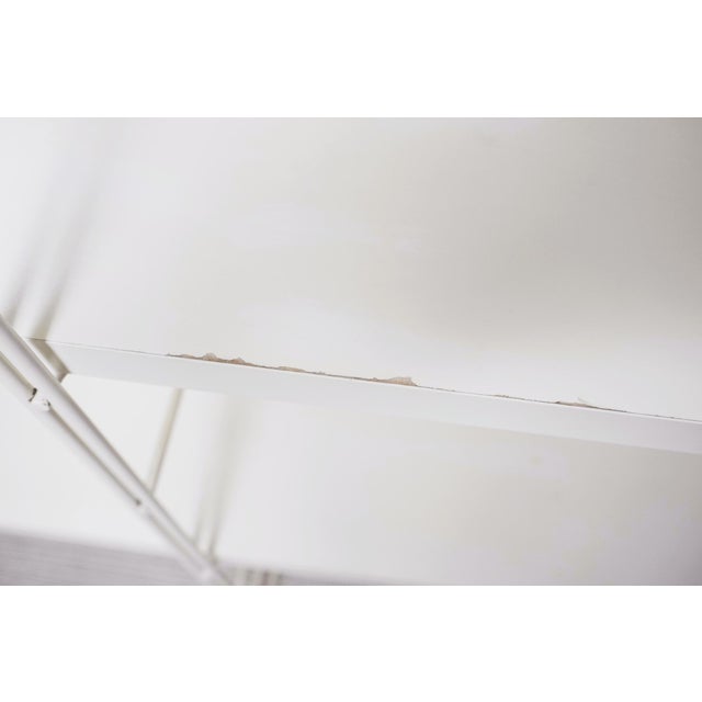 Vintage Minimalist All White Enetri Shelf by Niels Gammelgaard for Ikea, 1990s For Sale - Image 13 of 18