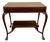 Vintage Two-Tier Mahogany Chippendale Style Side Table For Sale