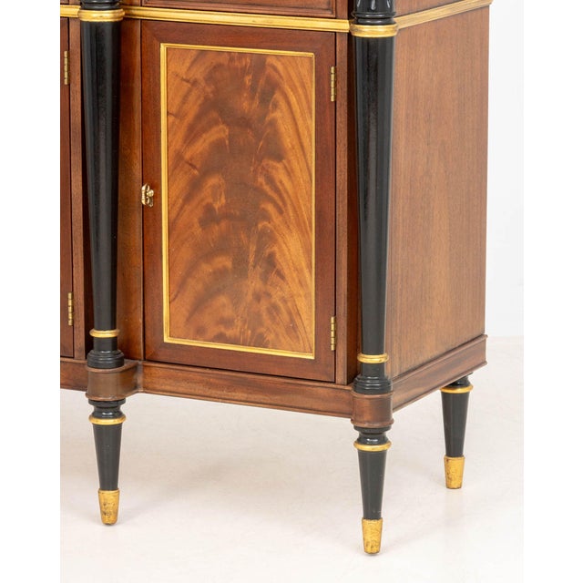 John Widdicomb Flame Mahogany Sideboard For Sale In New York - Image 6 of 10