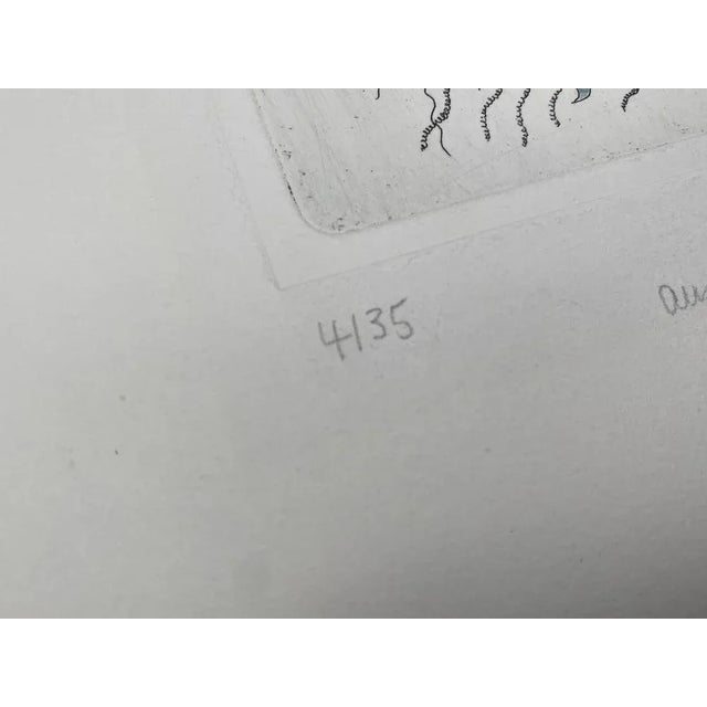 Hannelore Heise, Tränenregen from Die Schöne Müllerin Cycle, 1986, Color Lithograph For Sale - Image 9 of 12