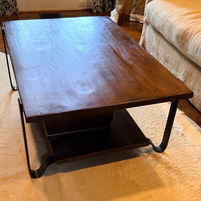 2010s Sarreid Leonard Lodge Cocktail Table For Sale - Image 5 of 6