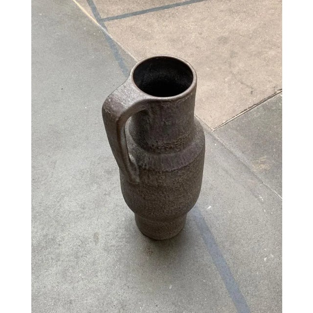Large Vintage German Ceramic Floor Vase from Karlsruher Majolika For Sale - Image 11 of 18