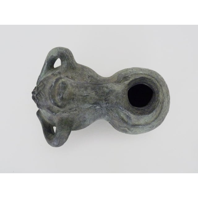 Blue Ceramic Zoomorphic Vase from Partenon, Spain, 1950s For Sale - Image 8 of 11