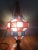 Mid-Century Modern Large Mid-Century 60s-70s Hanging Lantern in Red, Clear, Blue For Sale - Image 3 of 8