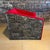 Rare Adrian Pearsall for Craft Associates "Goop" Brutalist Drum Lounge Chair. Featuring original red plush upholstery and...