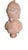 Beige Vintage Terracotta Bust, 1960s For Sale - Image 8 of 8