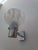 Spectacular wall sconce by Toni Zuccheri for VeArt. Italy, 1970s. A very rare piece by this fabulous designer. Chrome-...