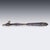 Antique 20th Century Silver Plate & Brass Peacock Letter Opener, 1890s For Sale - Image 3 of 12
