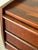 Small Rosewood 3-Drawer Dresser With Sculpted Handle Pulls Danish Mid-Century Modern 1960s For Sale - Image 11 of 11