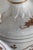 1950s Sevres Style Gold Gilt Floral Motif Porcelain Urn Lamps - Pair For Sale - Image 12 of 15
