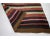 Mid 20th Century 1960s Vintage Striped Turkish Kilim Rug- 4′7″ × 11′7″ For Sale - Image 5 of 7