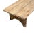 This vintage coffee table is handcrafted from rustic reclaimed wood, giving it a warm, weathered look full of natural...