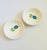 Mid Century American Ironstone Blue Flower Small Bowls - Set of 4 For Sale - Image 4 of 8