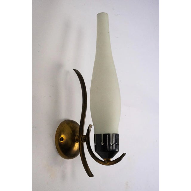 Mid-Century Modern Mid-Century Modern Italian Sconces, 1950s, Set of 2 For Sale - Image 3 of 11