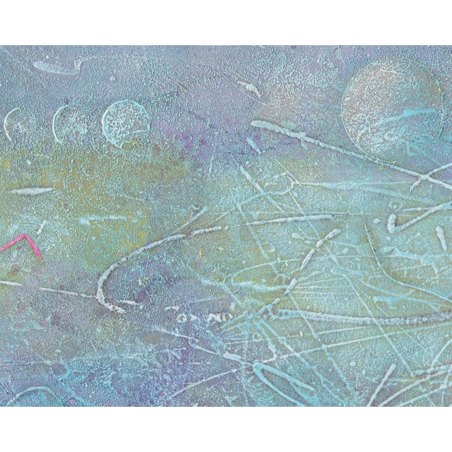 Paint Mixed Media Abstract Painting by Anthony Louis Popcheff For Sale - Image 7 of 8