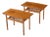 Pair of Grete Jalk for Poul Jeppesen Møbelfabrik Danish Teak Side Tables For Sale