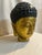 Large Gilt Wood Chinese Buddha Head For Sale - Image 4 of 7