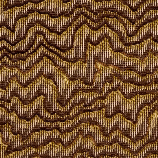 Schumacher Schumacher Zambezi Velvet Fabric in Bronze For Sale - Image 4 of 4