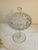 Transparent Vintage Indiana Glass Candy Dish With Steam Pedestal For Sale - Image 8 of 8
