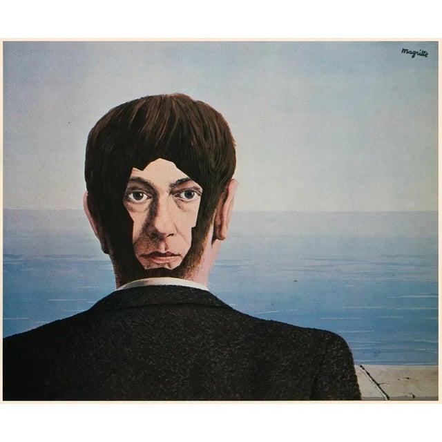 1972 After Rene Magritte, "The House of Glass" First Edition Full-Color Print For Sale In Dallas - Image 6 of 6