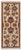 Shabby Chic Ziegler Beige/Red Wool Runner Rug- 2'2'' X 5'0'' For Sale - Image 10 of 10