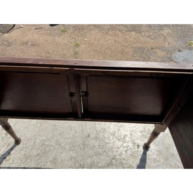 Early 19th Century Victorian Style Wood Sideboard Marble Top For Sale In Houston - Image 6 of 11