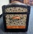 Black Small Victorian Dome Top Embossed Tin Steamer Trunk. For Sale - Image 8 of 10
