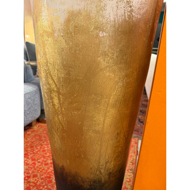 Sculpture Materials Tall Plaster and Sculpting Material Vessel/ Urn For Sale - Image 7 of 10